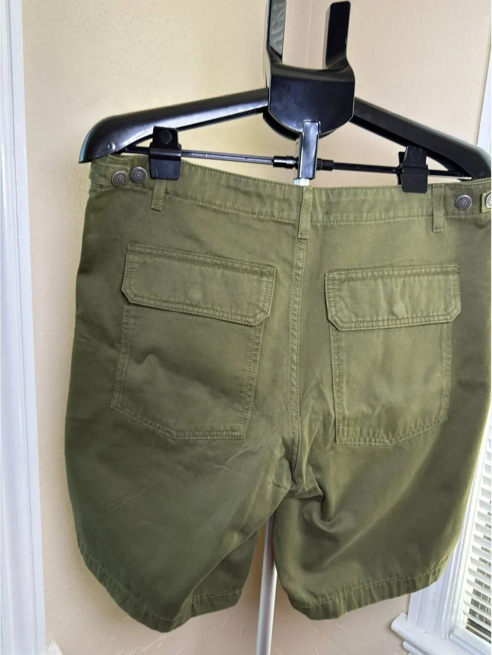 The Kooples‎ Patch Pocket Shorts Olive Green Men’s EU 52 XL NWT $175